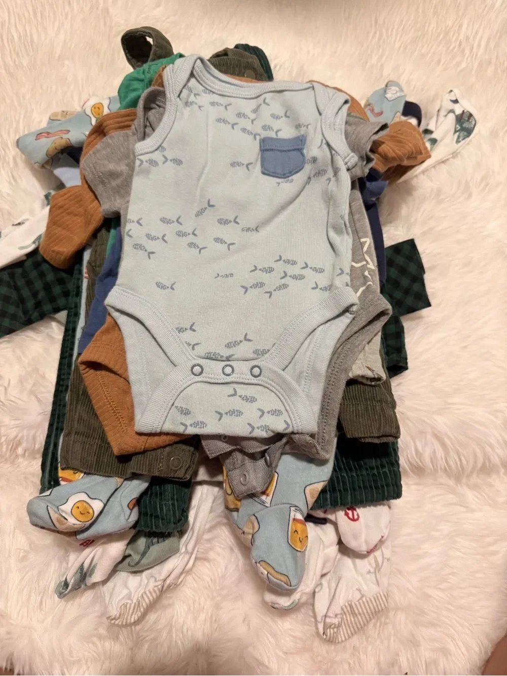 🩵 Newborn Baby Boy Bundle - 22 Pieces NB